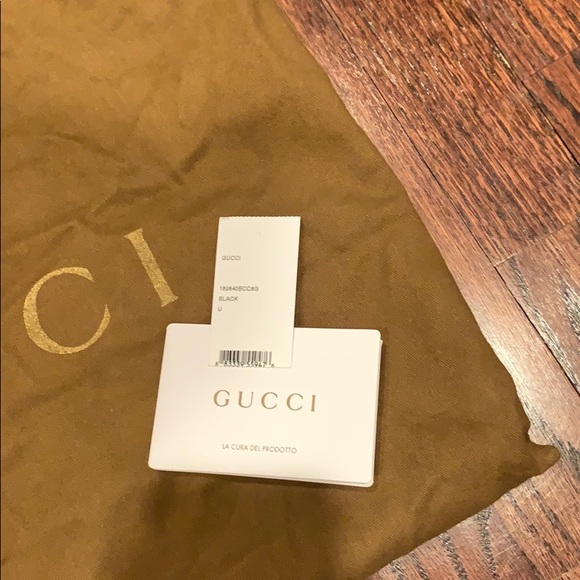 authentic black gucci hobo with dust bag - Picture 2 of 8